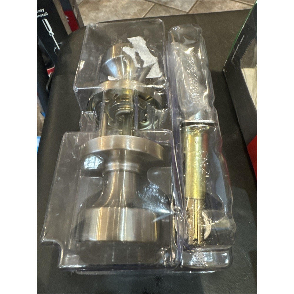 Kwikset Pismo Satin Nickel Hall and Closet Door Knob 720psk Rdt 15 Cp